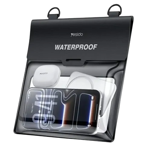 yesido-wb66-premium-ipx8-waterproof-crossbody-phone-pouch